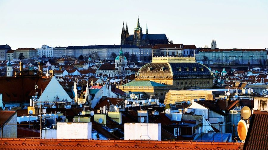 Aparthotel Mooo Downtown Praga Exterior foto