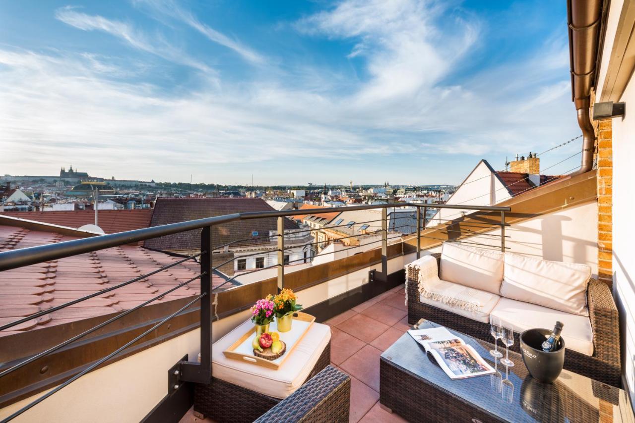 Aparthotel Mooo Downtown Praga Exterior foto